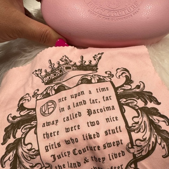 SUPER RARE VINTAGE Juicy Couture Beige Sunglasses with Pink Case - Picture 11 of 14